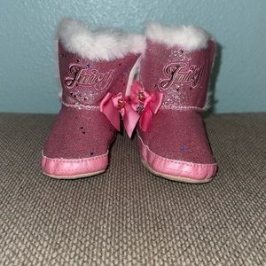 Juicy Couture Pink Kids Boots